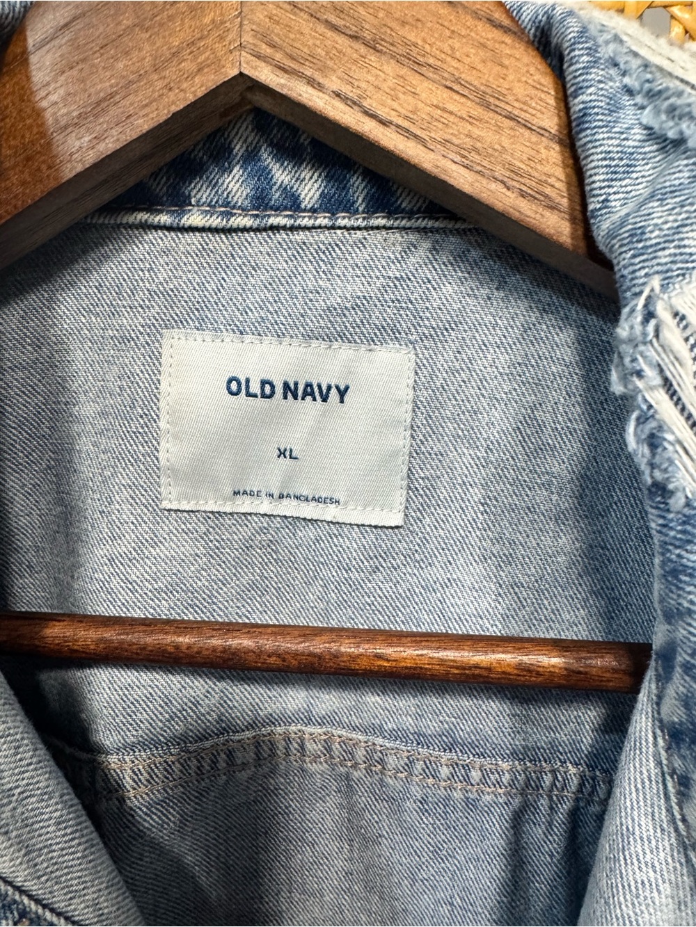 Old Navy Light Blue Denim Truck Jacket excellent pre-owned condition. - Picture 2 of 12
